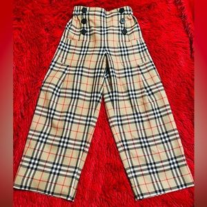 Burberry Girls Vintage Check Sailor Trousers